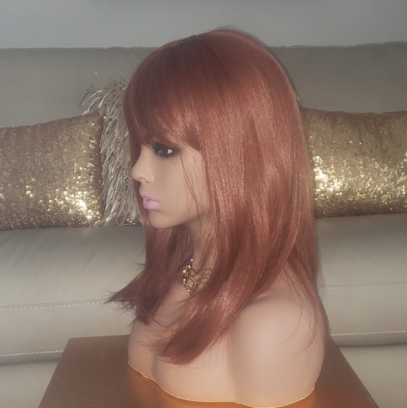 Classic Cap Wig - Blended Auburn Hair - Picture 2 of 4